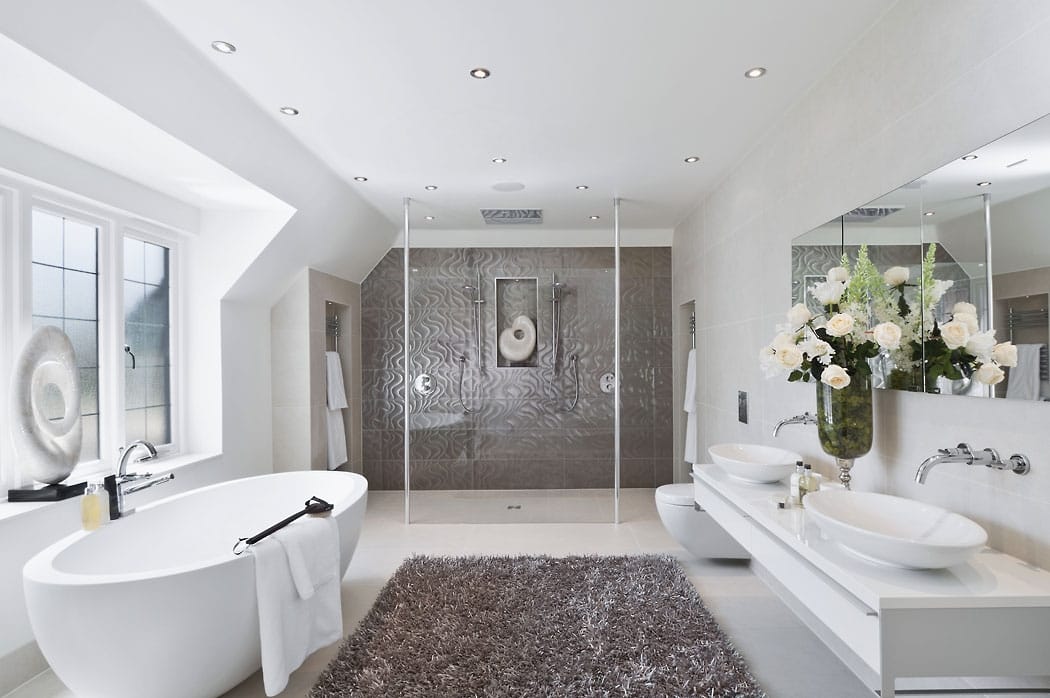 Building your own Grand Design let us help with a grand bespoke bathroom Concept Design