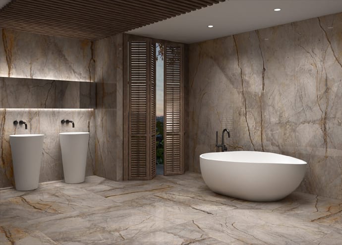 Creative Bathroom  Tile  Finishes Concept Design 