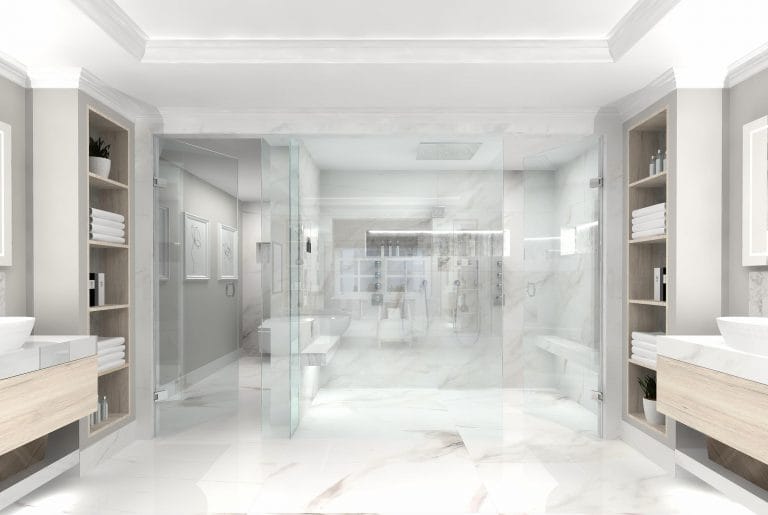 Master Bathroom Virtual Design Service Concept Design