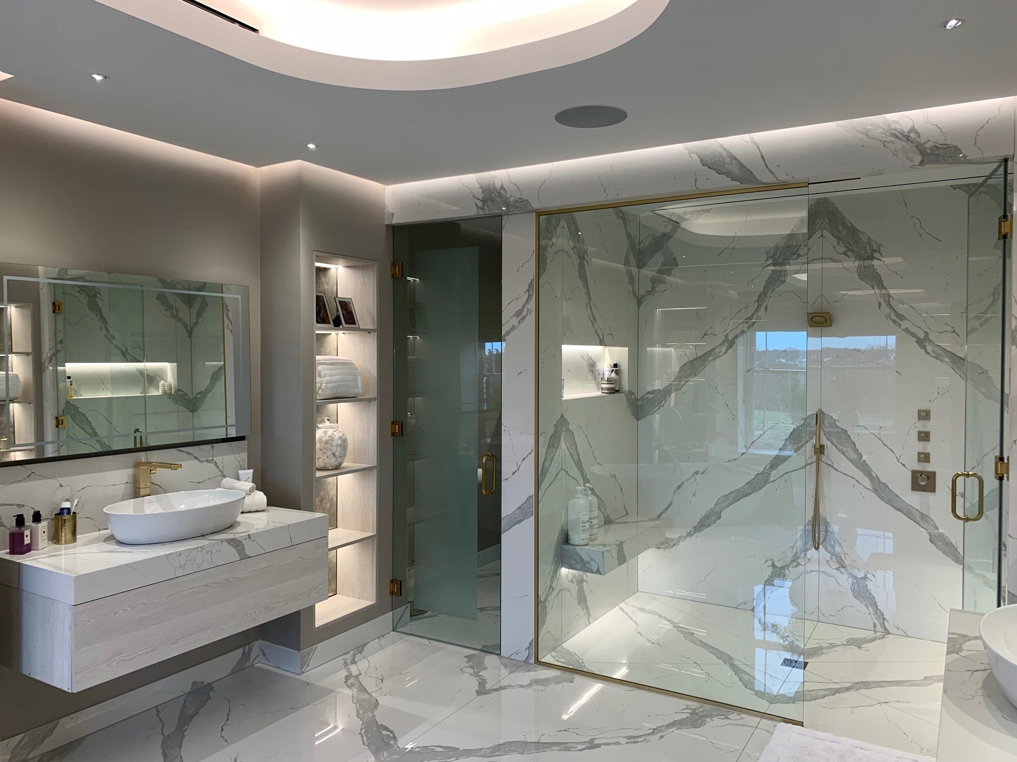 Luxurious Penthouse Bathroom Designs - Concept Design