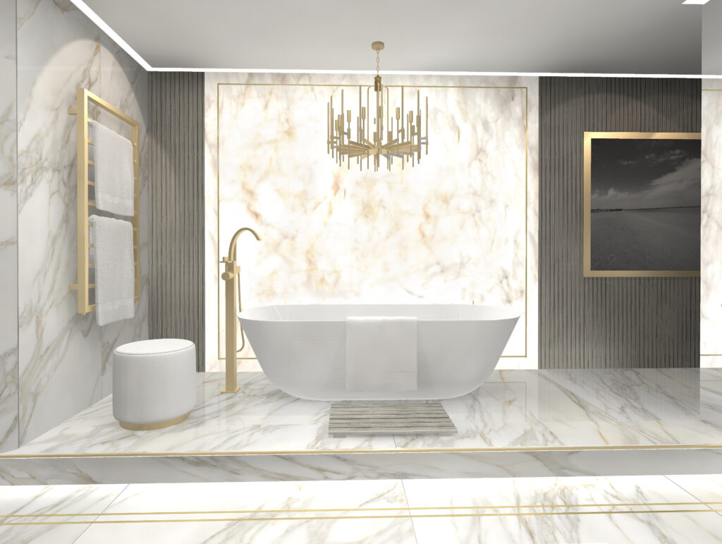 High End Bathroom Design 