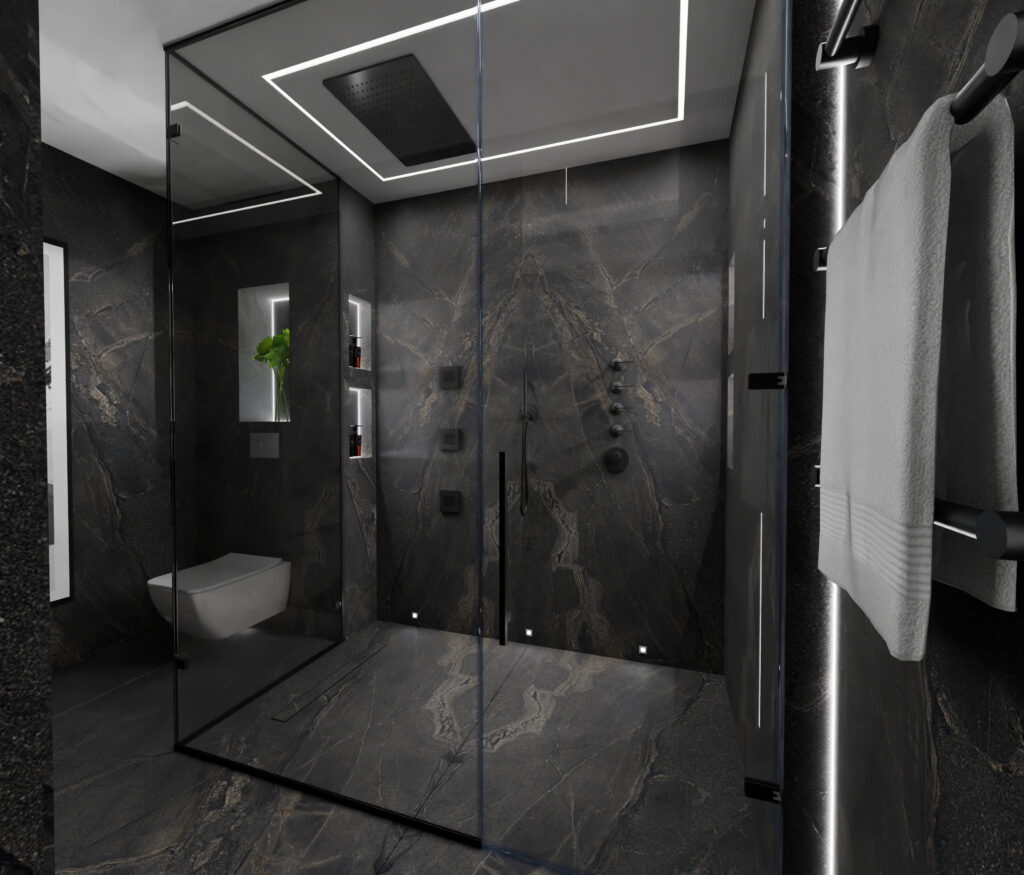 High End Bathroom Design