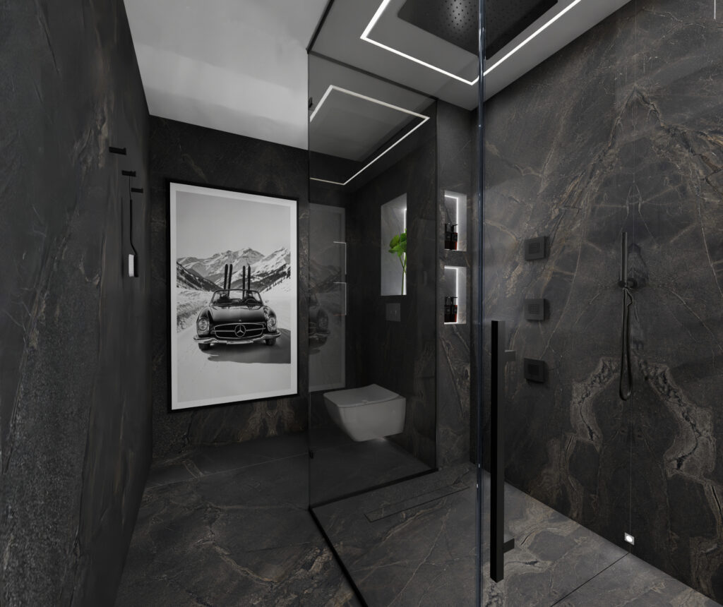Contemporary Shower Room