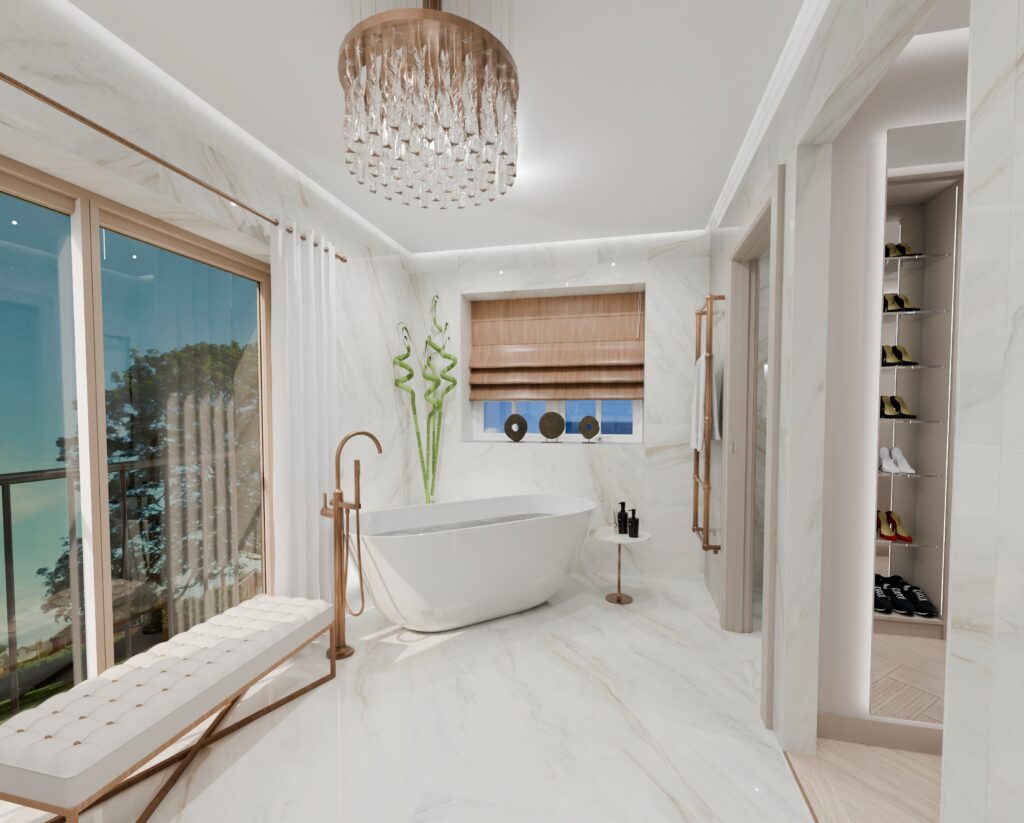 Freestanding Bath Design by Concept