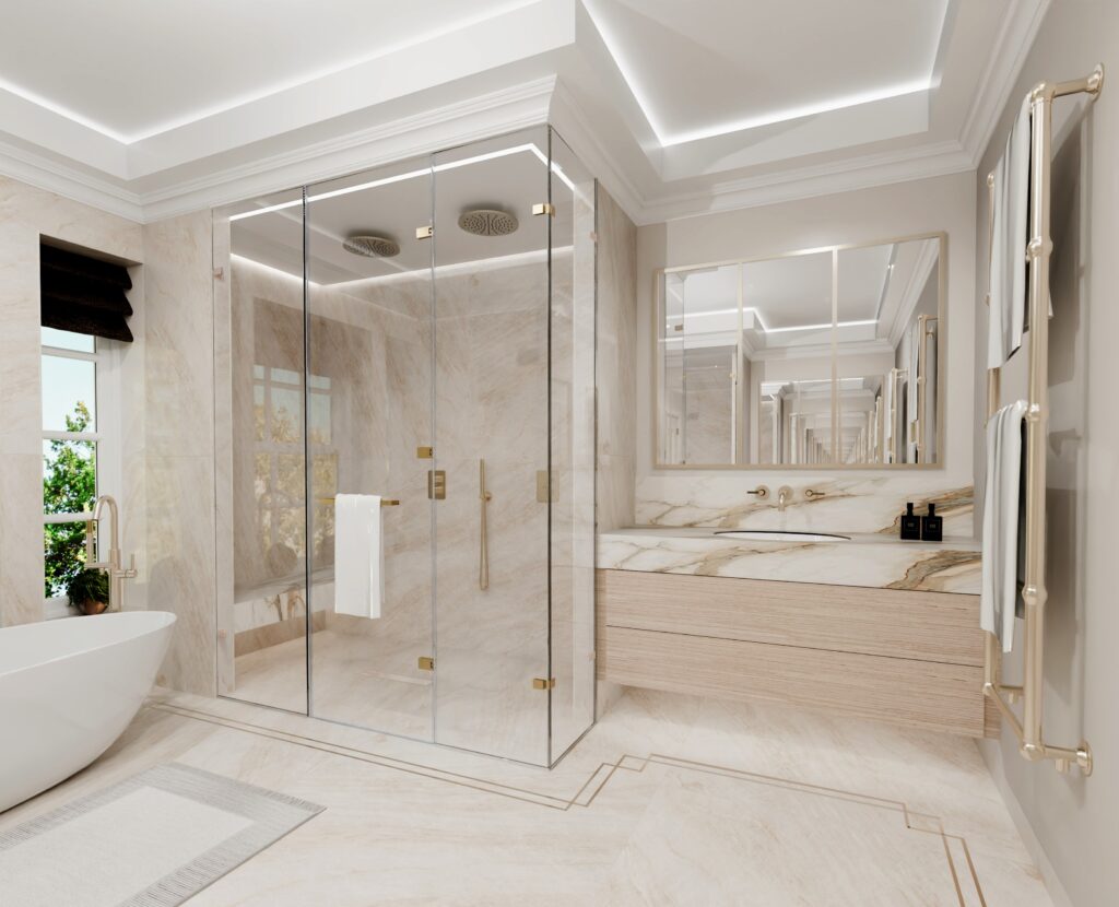 High Luxury Bathroom Design