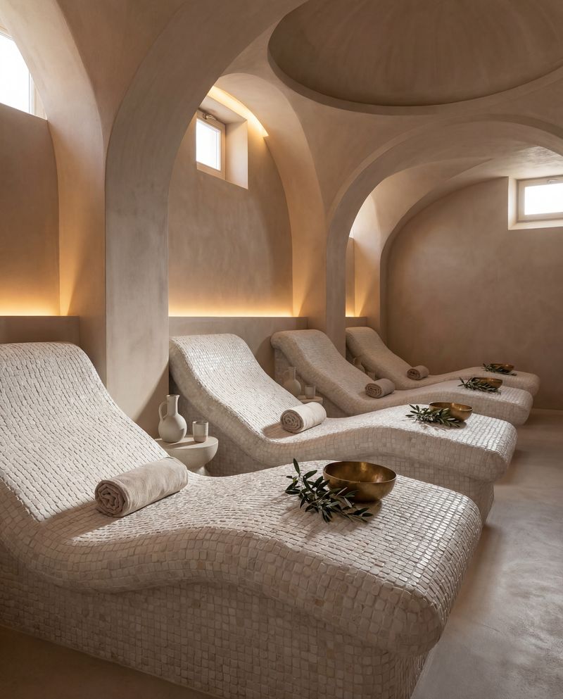 Ca Pietra Spa Benches