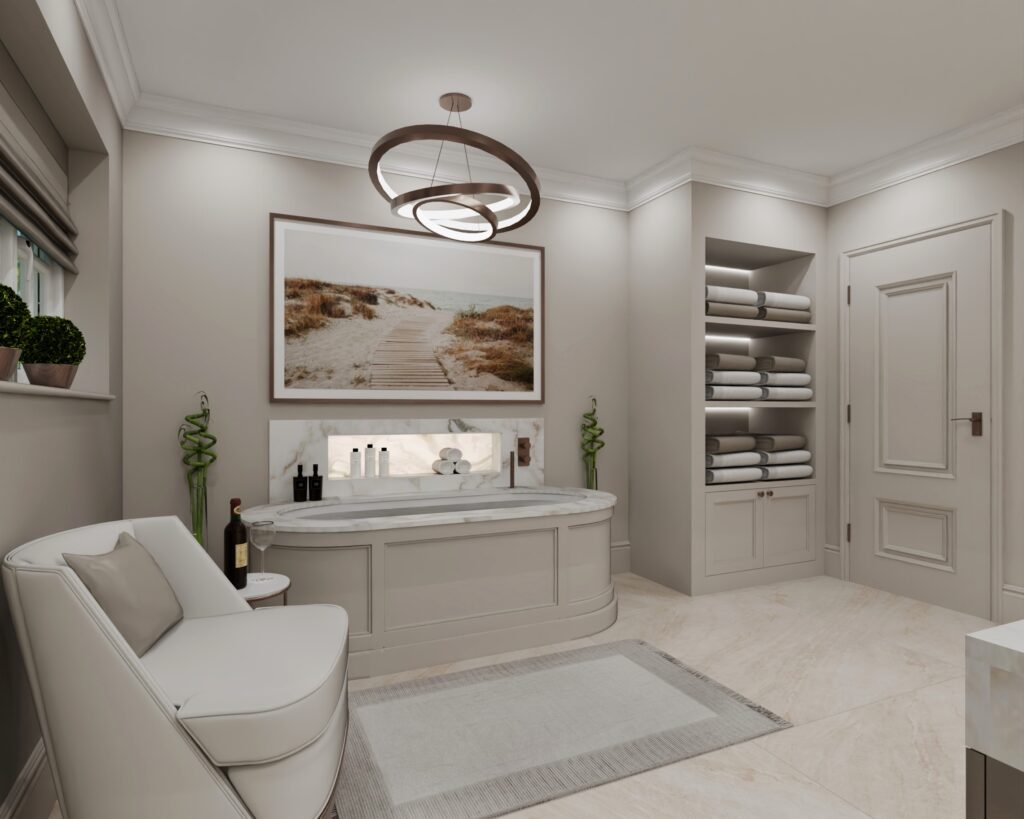 Elegant Panel Bath