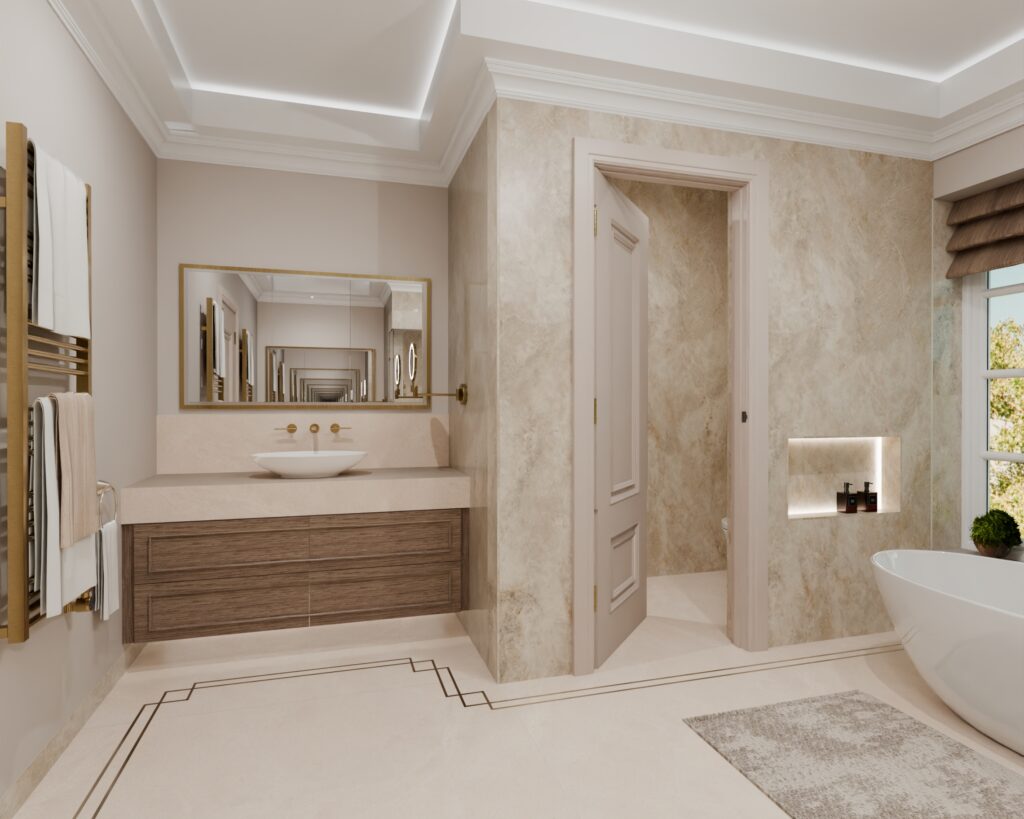 High End Bathroom Design by Concept