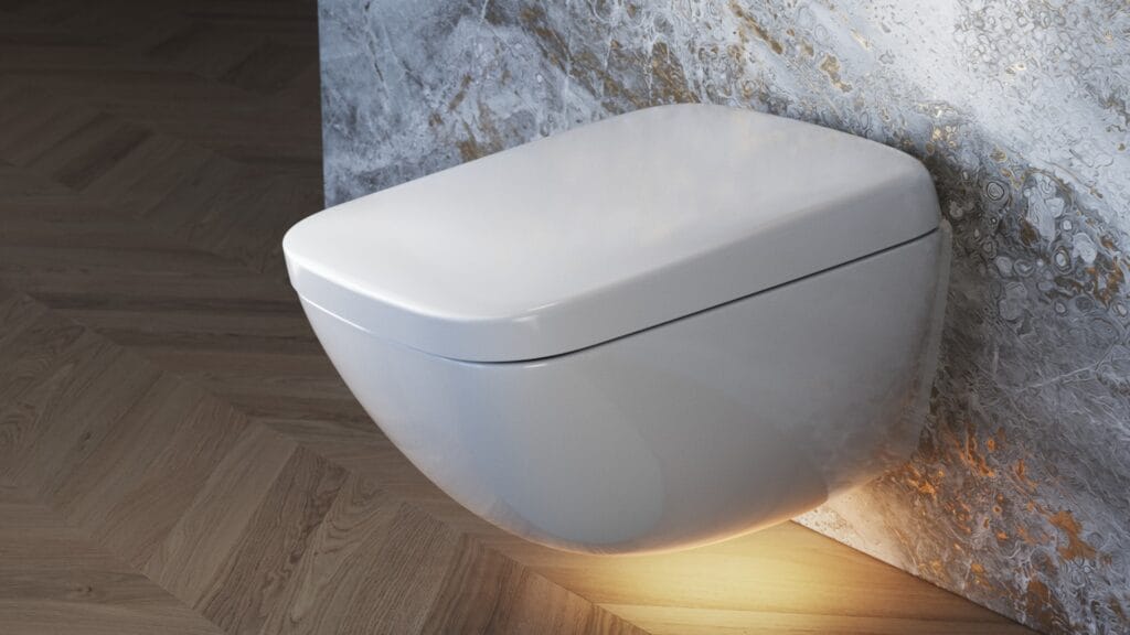 TOTO Washlet Close Up
